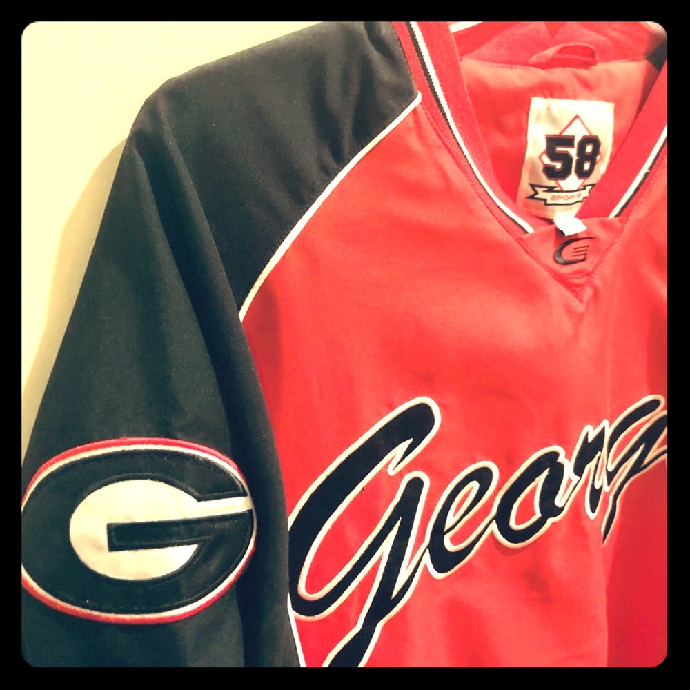 NWOT  XXL  UGA Pullover Windbreaker